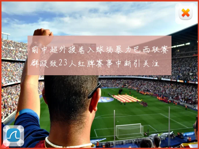 前中超外援卷入球场暴力巴西联赛群殴致23人红牌赛事中断引关注